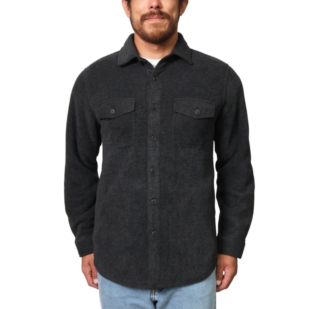 NWT Sherpa Fleece Shirt Jacket